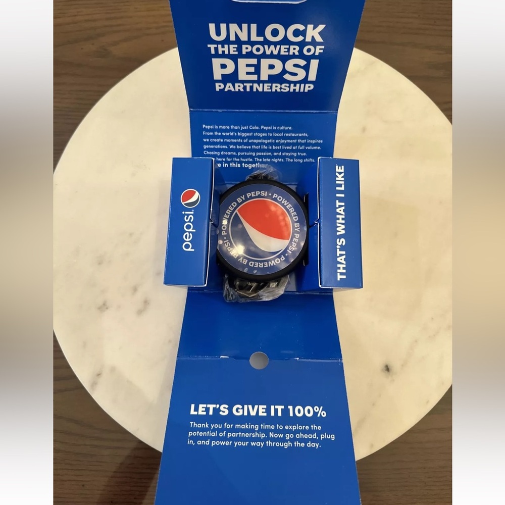 Pepsi Phone Charger. Condition is New